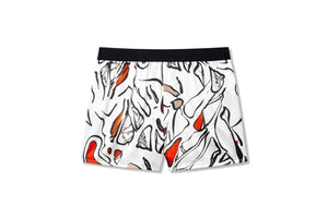 Open image in slideshow, Men&#39;s Printed Silk Boxer Shorts in Vector Abstract
